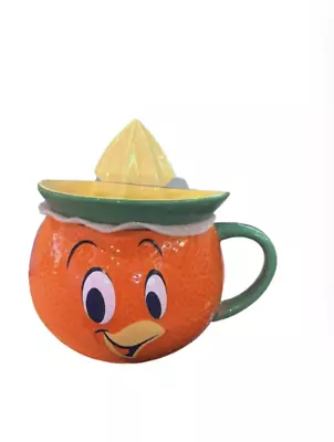 Disney Parks 2024 Epcot Flower & Garden Festival Orange Bird Mug With Juicer New • $36.53