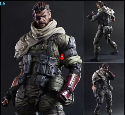 Play Arts Kai Metal Gear Solid 5 Snake Action Figure Model Toys New In Box Gift • $59.50