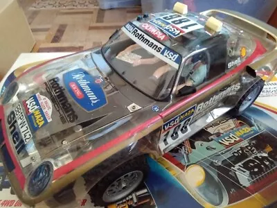 TAMIYA 1/12 RC Porsche 959 Paris Dakar Rally 1st Assembled Display Item Unused • $1557