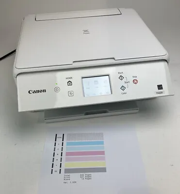 CANON PIXMA TS6220 Wireless Digital Photo InkJet Printer Total 634 Pages Printed • $99