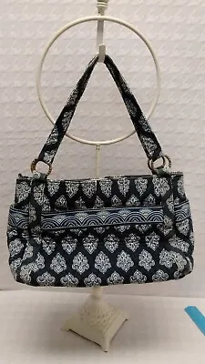 Vera Bradley Little Betsy Handbag Purse Retired Calypso Blue Pattern. 13x9x6 • $14.99