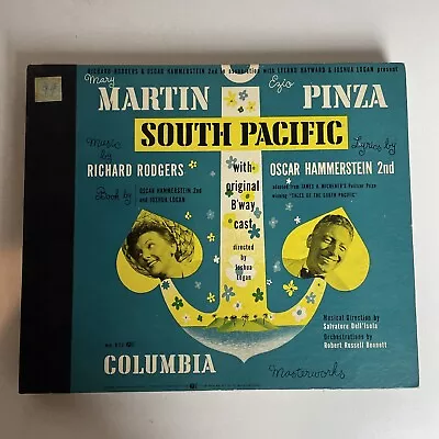 10  78 RPM Record Set (7)-South Pacific/Mary Martin/Ezio Pinza/Columbia MM-850 • $10