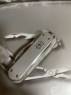 VICTORINOX Jet Setter@work ALOX 32GB USB Memory Multi Tool USB3.1 & USB3.0 • $93.92