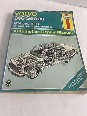 Haynes 97020 Repair Manual For Models Volvo 240 Series 1976 Thru 1993 • $25.99