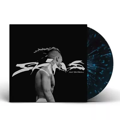 XXXTENTACION:  Skins Vinyl Record (LP) LIMITED EDITION Black & Blue Splatter • $69.99