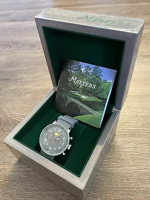 2024 Masters Golf Tournament Sport Watch W/ Grey Band - Brand New • $495