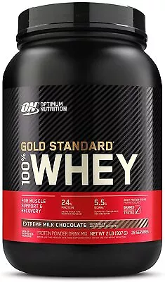 2 X OPTIMUM NUTRITION Gold Standard 100% Whey Protein 2 Lb  29 Serves • $154.90