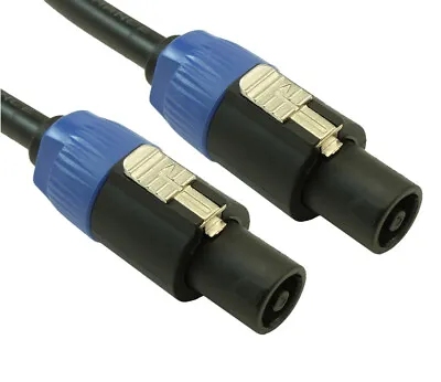 15ft Speakon/NL4 (TM) Speaker Wire/Cable  Stranded Copper  2 Conductor • $16.58