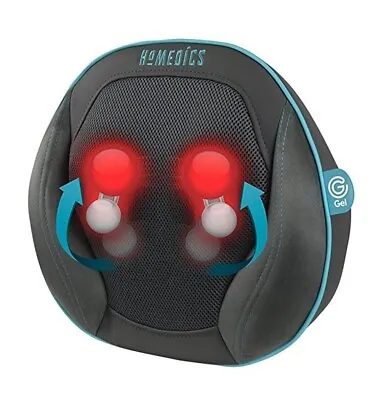 HoMedics  Shiatsu Massage Pillow With Heat Massager For Neck Back And Shoulders • £69.95