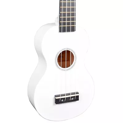 Mahalo Rainbow Series MR1 Soprano Ukulele White • $44.99