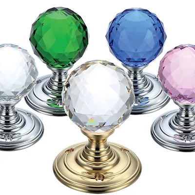 Fulton And Bray Ball Shaped And Faceted Mortice Door Knobs 55mm Various Colours • £73.20