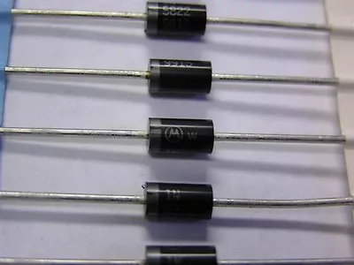 10 Motorola 1N5822 40V 3A Axial Schottky Barrier Rectifier Diodes • $9.99