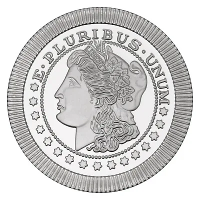 $28.20 • Buy SilverTowne Mint Morgan Dollar Stackable Medallions 1 Oz Silver GEM BU 