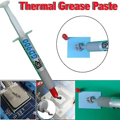 Thermal Grease Heatsink Compound Syringe Thermal Paste GD900 Cooling Compound AU • $7.49