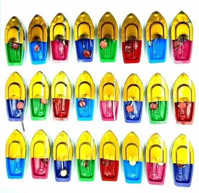 £54.30 • Buy Handmade Put Put Pop Pop Steamer Toy Water Boat Pack Of 24 Piece(Multicolor)