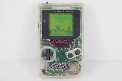 Nintendo Game Boy Original DMG-01 Clear Play It Loud Edition 1989 -Speaker NOT/W • $99