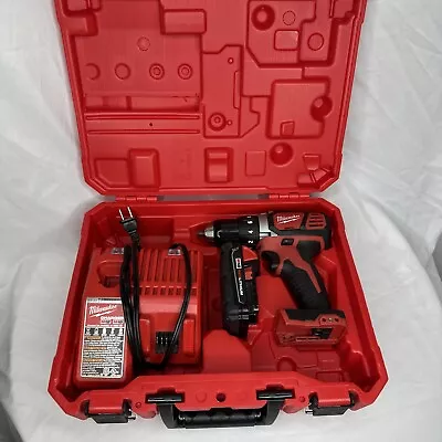 Milwaukee 2606-20 M18 18V Cordless 1/2 In. Drill/Driver With Case And Charger • $69