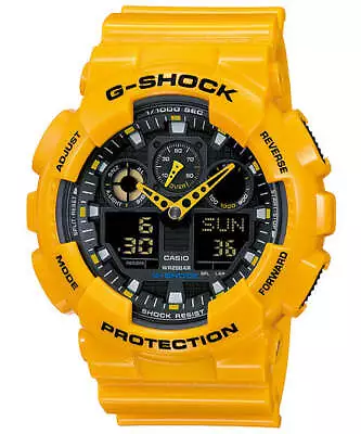 G-Shock Digital & Analogue Watch  GA100A-9A / GA-100A-9A • $145