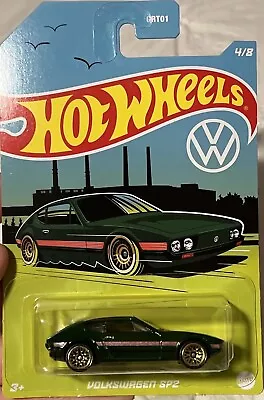 🔥New Hot Wheels Custom Volkswagen SP2 Green Variant HW VW Series Walmart Excl. • $3.25