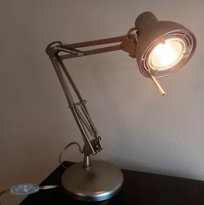 Vintage Articulating Desk Lamp Drafting Light Heavy Base All Metal • $72.50