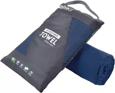 Rainleaf Microfiber Towel Perfect Travel & Gym & Camping Towel. Quick Dry - Supe • $18.92