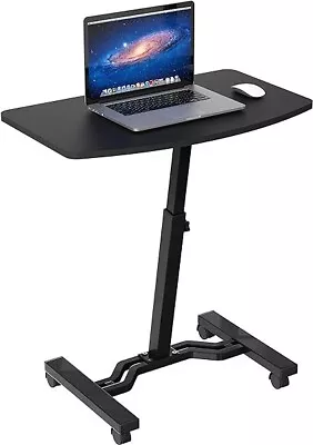 Height Adjustable Mobile Laptop Stand Desk Rolling Cart - SHW • $34.99