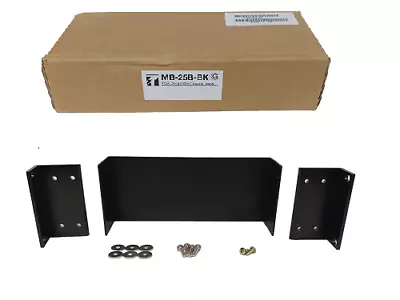 NEW TOA Electronics MB-25B-BK Rack-Mounting Kit Single BG Series Mixer/Amplifier • $28.99