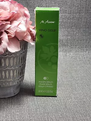 M.ASAM Vino Gold 2 Phasen Serum Duo Wirkstoff Power 2.02 Fl Oz 60ml. NEW IN BOX • $20.95