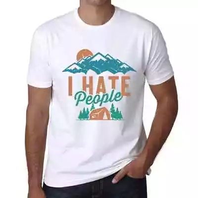 Men's Graphic T-Shirt I Hate People Eco-Friendly Limited Edition Short Sleeve • $31.89