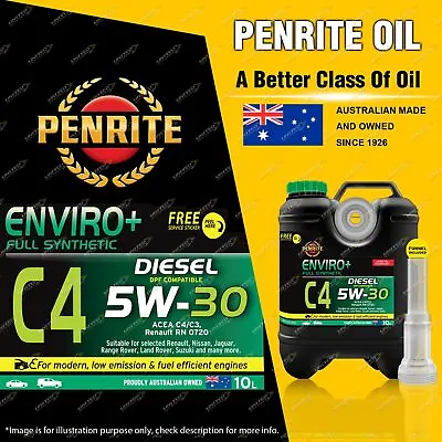 Penrite Full Synthetic Enviro+ C4 5W-30 Engine Oil Premium Quality 10L Diesel • $138.13