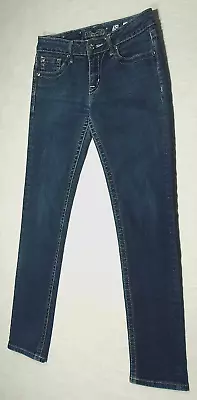 Used MISS ME Skinny Jeans (Womens) Dark Wash PLAIN POCKETS! 30x29 Size 30 • $19.50