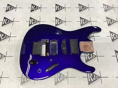 1992 Ibanez Japan 540S Saber Electric Guitar Body Blue • $180