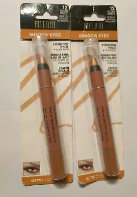 Milani Shadow Eyez Pencil#12 Golden Bronze. Lot Of 2 Newsealed. • $24