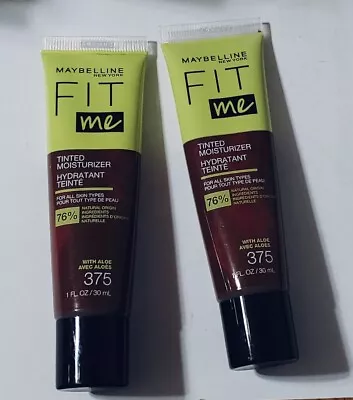 (2) Maybelline New York Fit Me Tinted Moisturizers #375 • $14.99