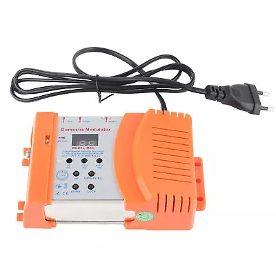 M66 ABS Humanized AV TO RF Home Modulator VHF/UHF Working Frequency EU Plug GDS • £27.39