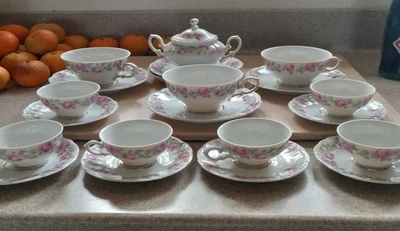 $25 • Buy 20 Pc. Porzellan Bavaria Fine Vintage China