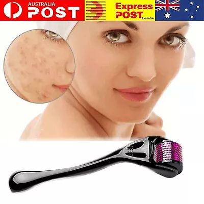 $17.99 • Buy Derma Roller Titanium Micro Needle Skin 540 Needles Scars Anti Aging Dermaroller