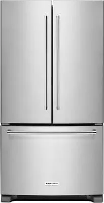 KitchenAid KRFF305ESS 36 Inch Freestanding French Door Refrigerator • $2200