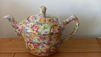 £43.95 • Buy Vintage James Kent Chinz  China Du Barry Teapot 
