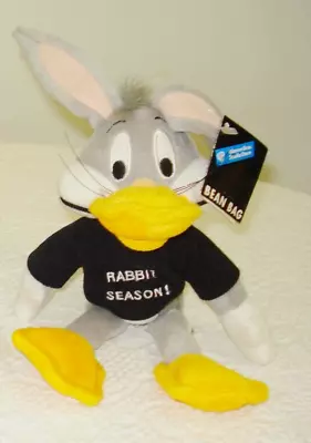 Warner Bros Bugs Bunny Rabbit Season Bean Bag Plush With Tag 1998 • $8