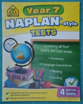 Book - Naplan - Style Tests Year 7 School Zone • $12