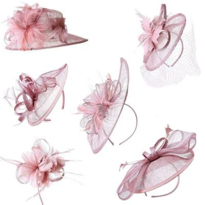 £14.99 • Buy Headband Aliceband Hat Pillbox Tear Drop Fascinator Wedding Day Race Royal Ascot