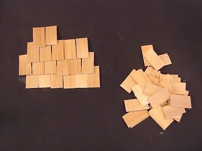 CEDAR SHINGLES  Square Butt  500 Pc/pkg     Dollhouse Miniature  1/12 Scale • $23.75