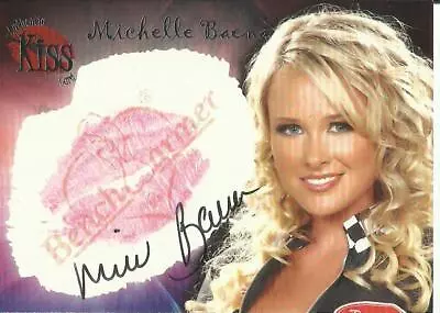 Benchwarmer 2006 - Michelle Baena - Autographed  Kiss  Card #12 • $21.35