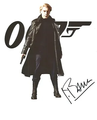 Hand Signed JAVIER BARDEM - SKYFALL James Bond DANIEL CRAIG 007 + My COA & Logos • £68.50