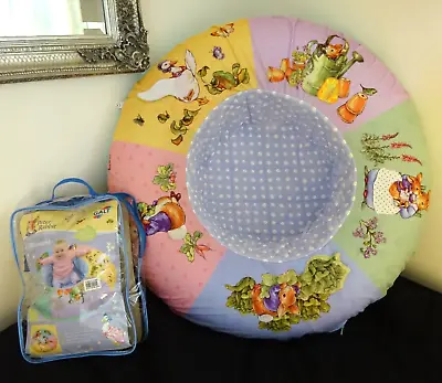 GALT Peter Rabbit Beatrix Potter Baby Inflatable Play Nest Ring Seat Vintage • £100