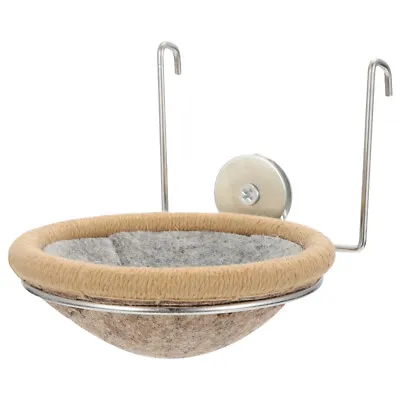  Natural Bird House Cozy Resting Place Canary Nest Accessories For Cages Small • £12.16