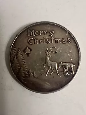 Toned Merry Christmas For Someone Special 1 Troy Ounce Pure .999 Silver Coin • $45