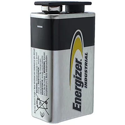 Energizer Industrial PP3 LR22 MN1604 9V Battery Smoke Alarm • £3.49