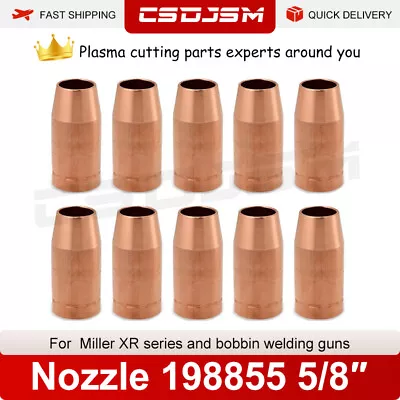 Nozzle 198855 5/8 Inch Is Suitable For Miller XR Series And Bobbin Welding Guns. • $50.87